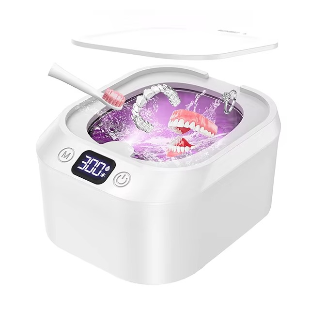 KUNPHY Ultrasonic Cleaning Machine Special Braces Cleaning Household Jewelry Cleaning Machine 46kHz Rechargeable Cleaner 220ML