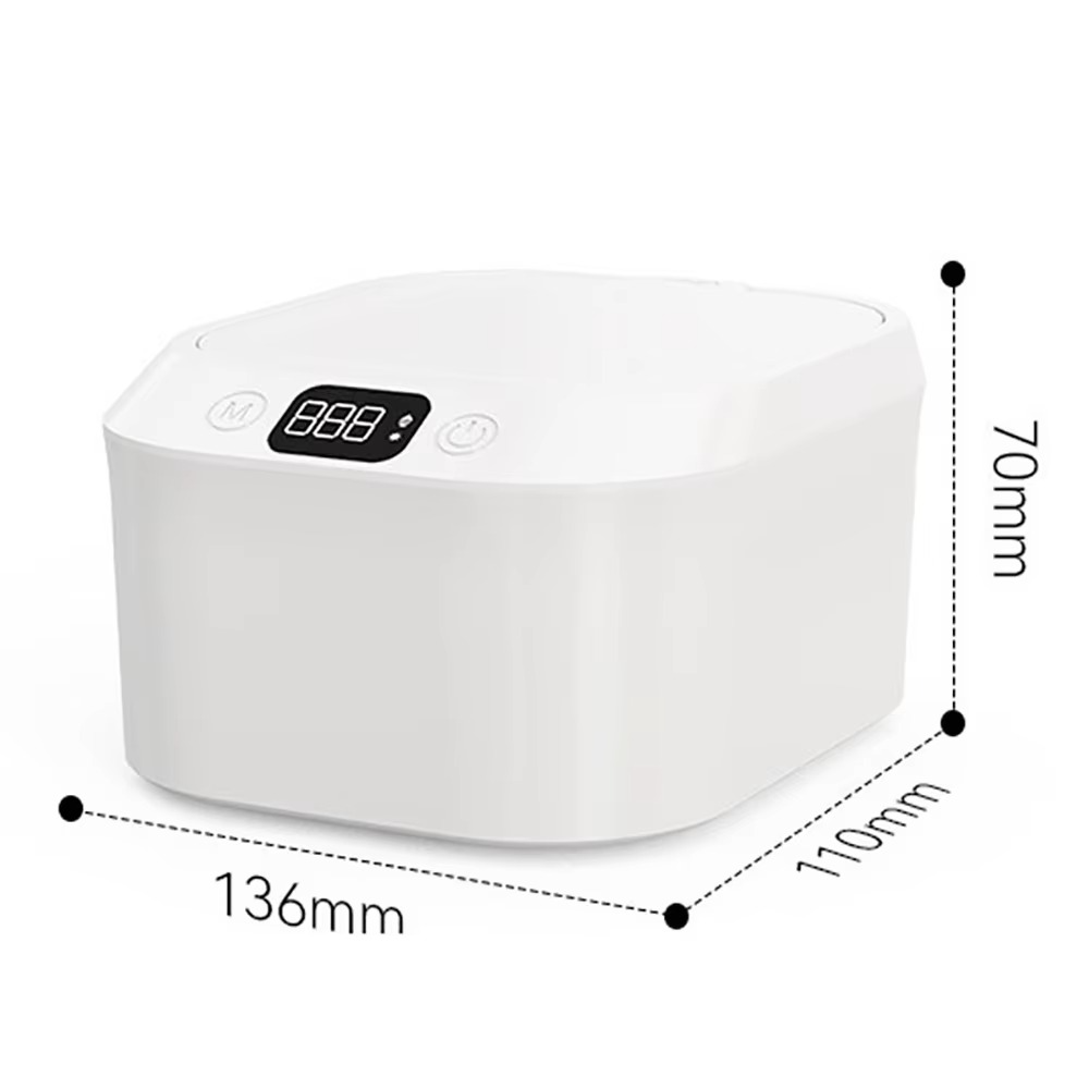 KUNPHY Ultrasonic Cleaning Machine Special Braces Cleaning Household Jewelry Cleaning Machine 46kHz Rechargeable Cleaner 220ML