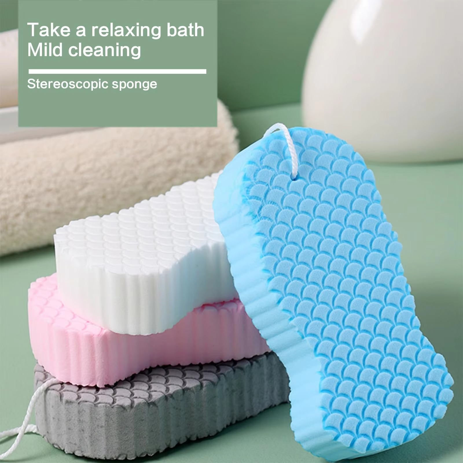 Magic™ Exfoliating Dead Skin Remover Sponge: The Ultimate Reusable Body Scrubber