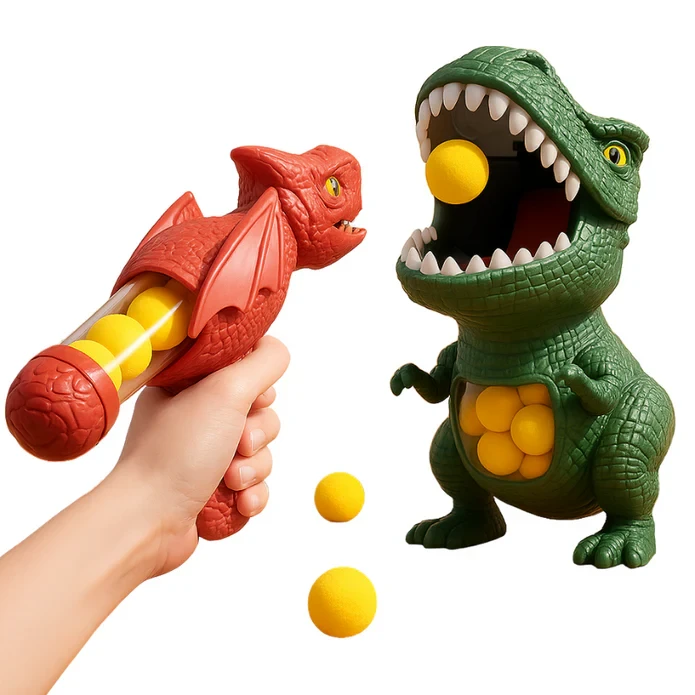 ChompShot™ Foam Ball Blaster with Dino Target