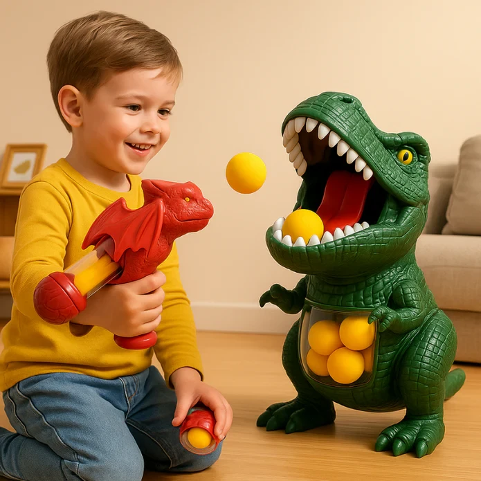 ChompShot™ Foam Ball Blaster with Dino Target
