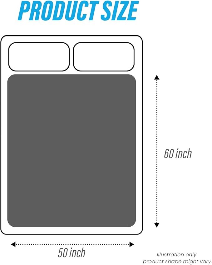 The Intimacy Blanket™ - Discreet Waterproof Adult Bed Protection Throw