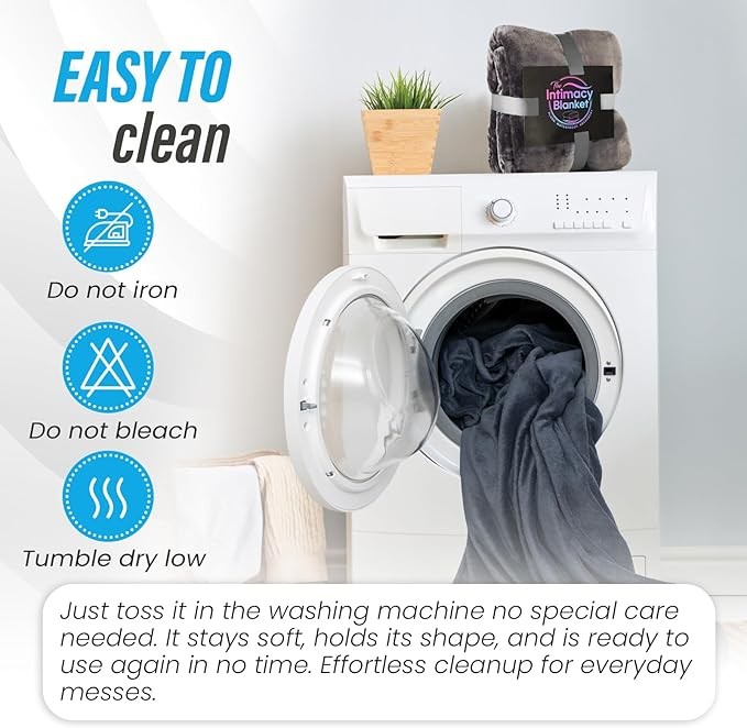 The Intimacy Blanket™ - Discreet Waterproof Adult Bed Protection Throw