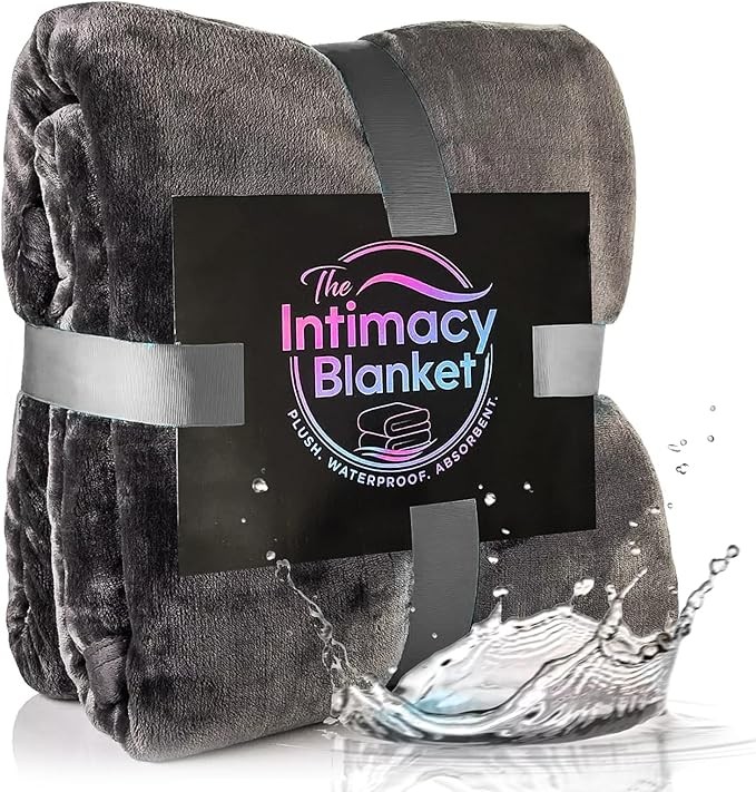 The Intimacy Blanket™ - Discreet Waterproof Adult Bed Protection Throw