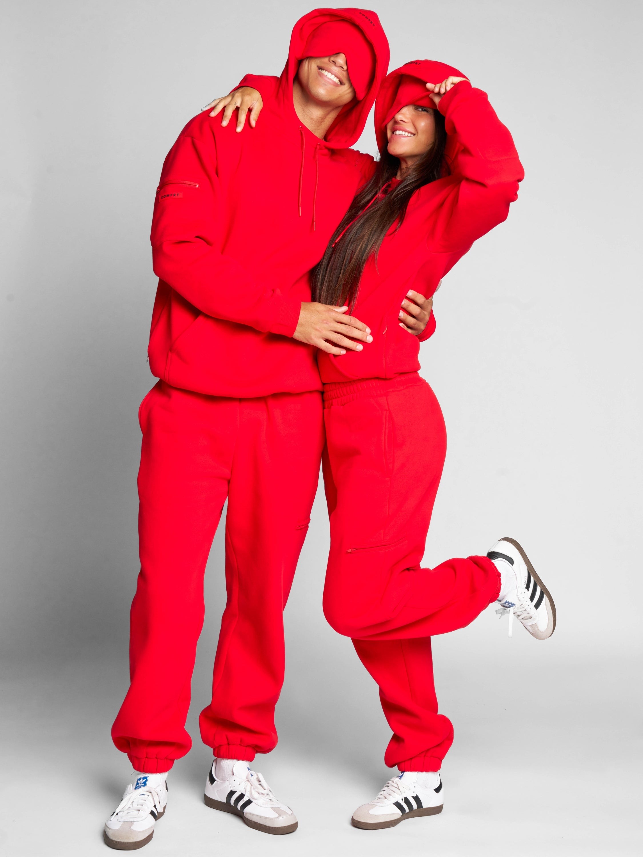 Airplane Mode™ Travel Hoodie - Built-in Neck Pillow & Multi-Function Pocket Sweatshirt