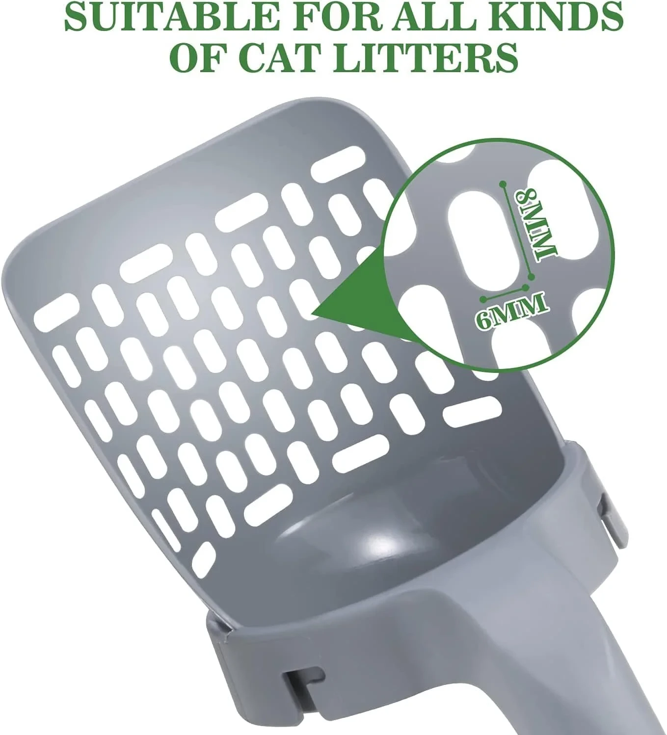 UltraClean™ Cat Litter Scoop – Heavy-Duty Non-Stick Sifter