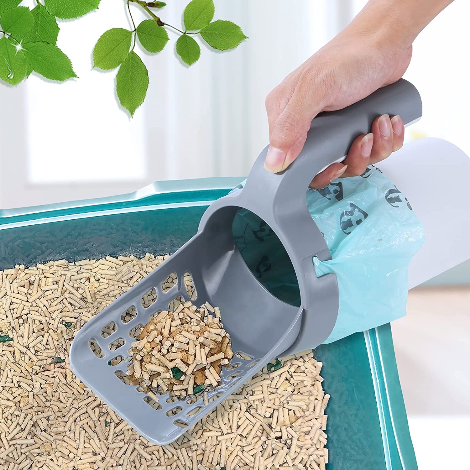 UltraClean™ Cat Litter Scoop – Heavy-Duty Non-Stick Sifter