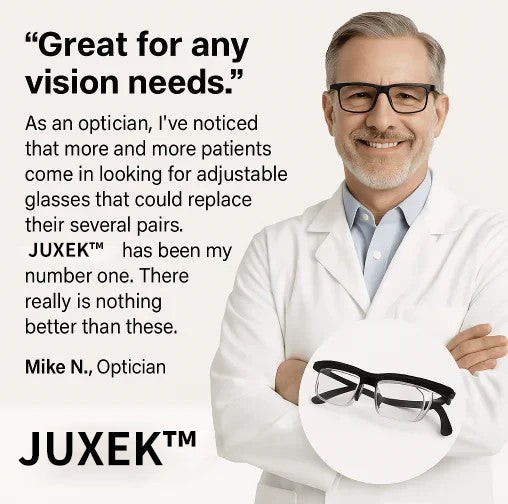JUXEK™【ADJUSTABLE FOCUS GLASSES】See Every Moment Clearly