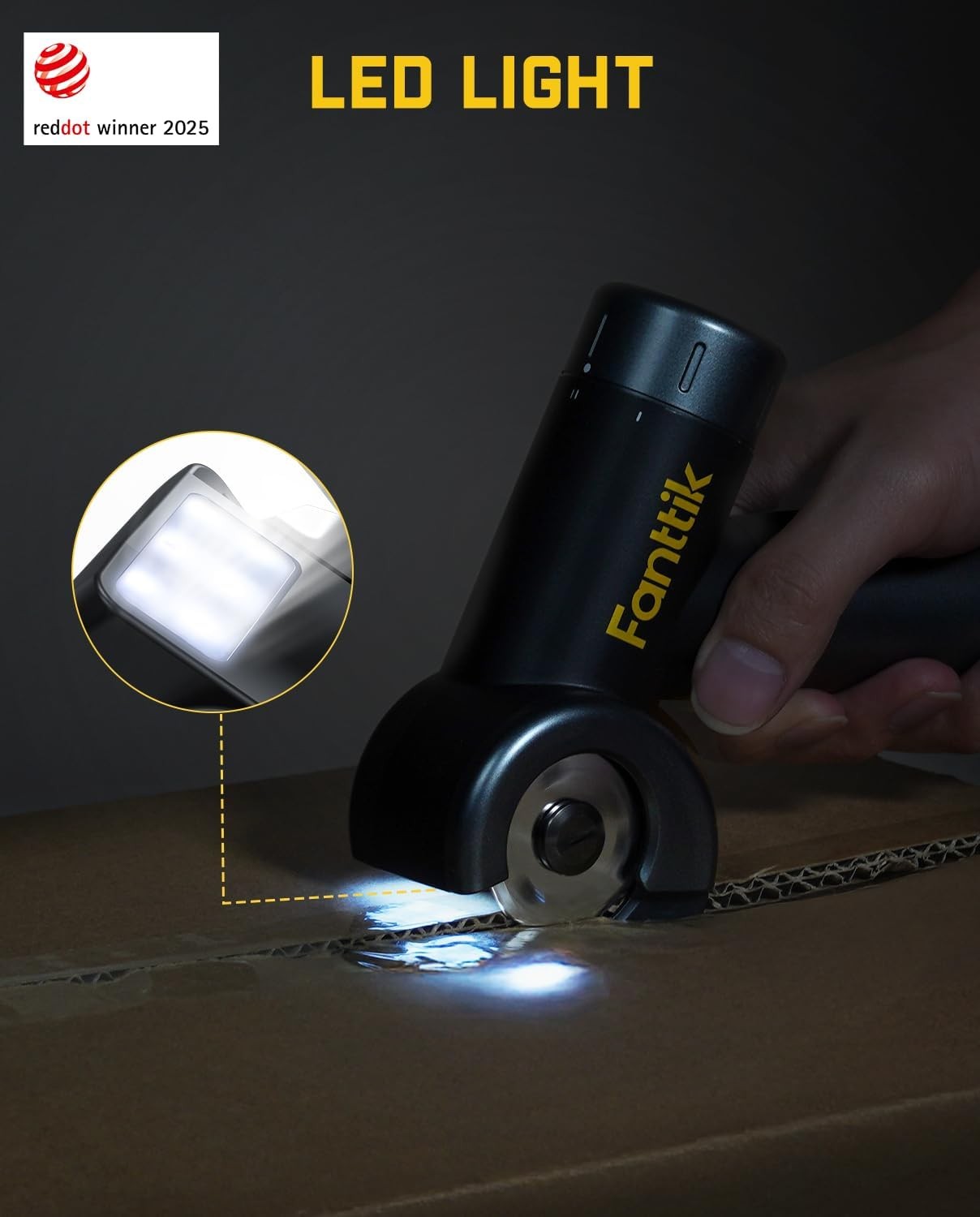 SliceMaster™ Mini Electric Rotary Scissors – Handheld Circular Cutting Machine