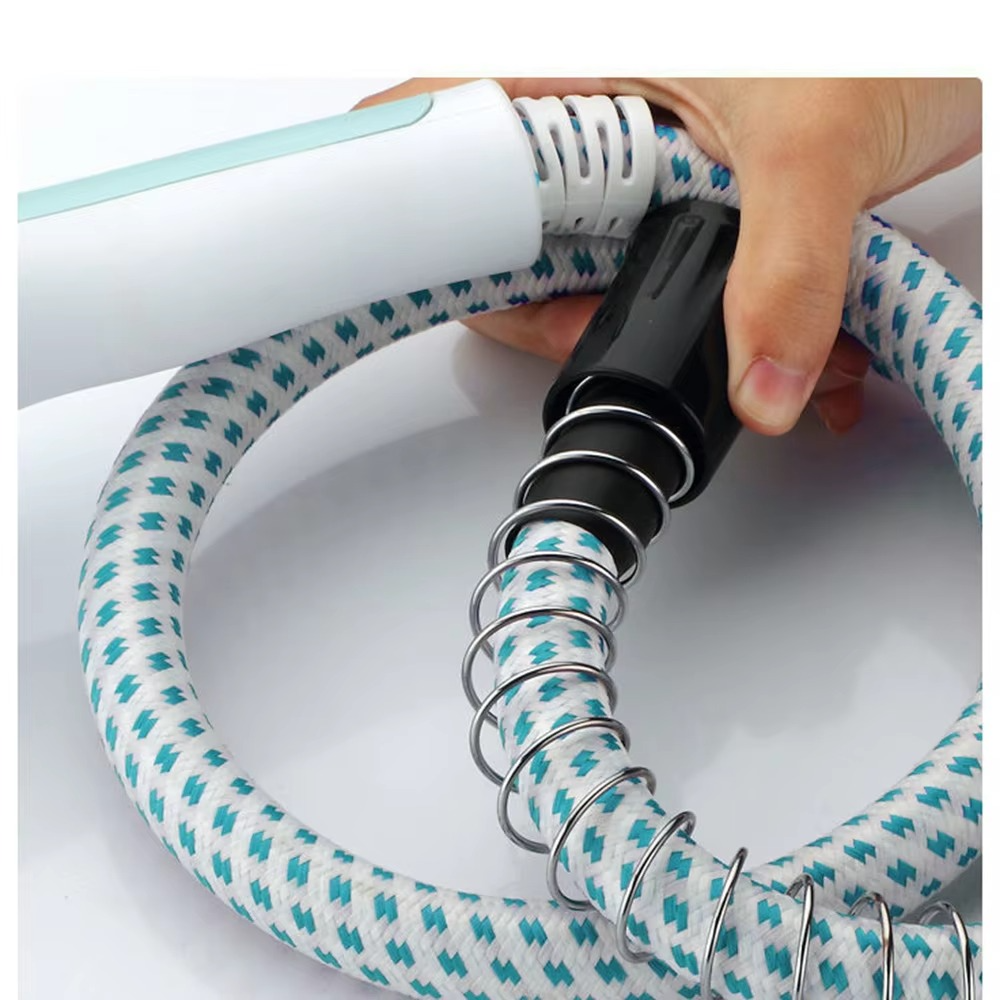 Integrated Laundry Steamer and Iron, Pressurized Laundry Steamer with Ironing Board and Hanger