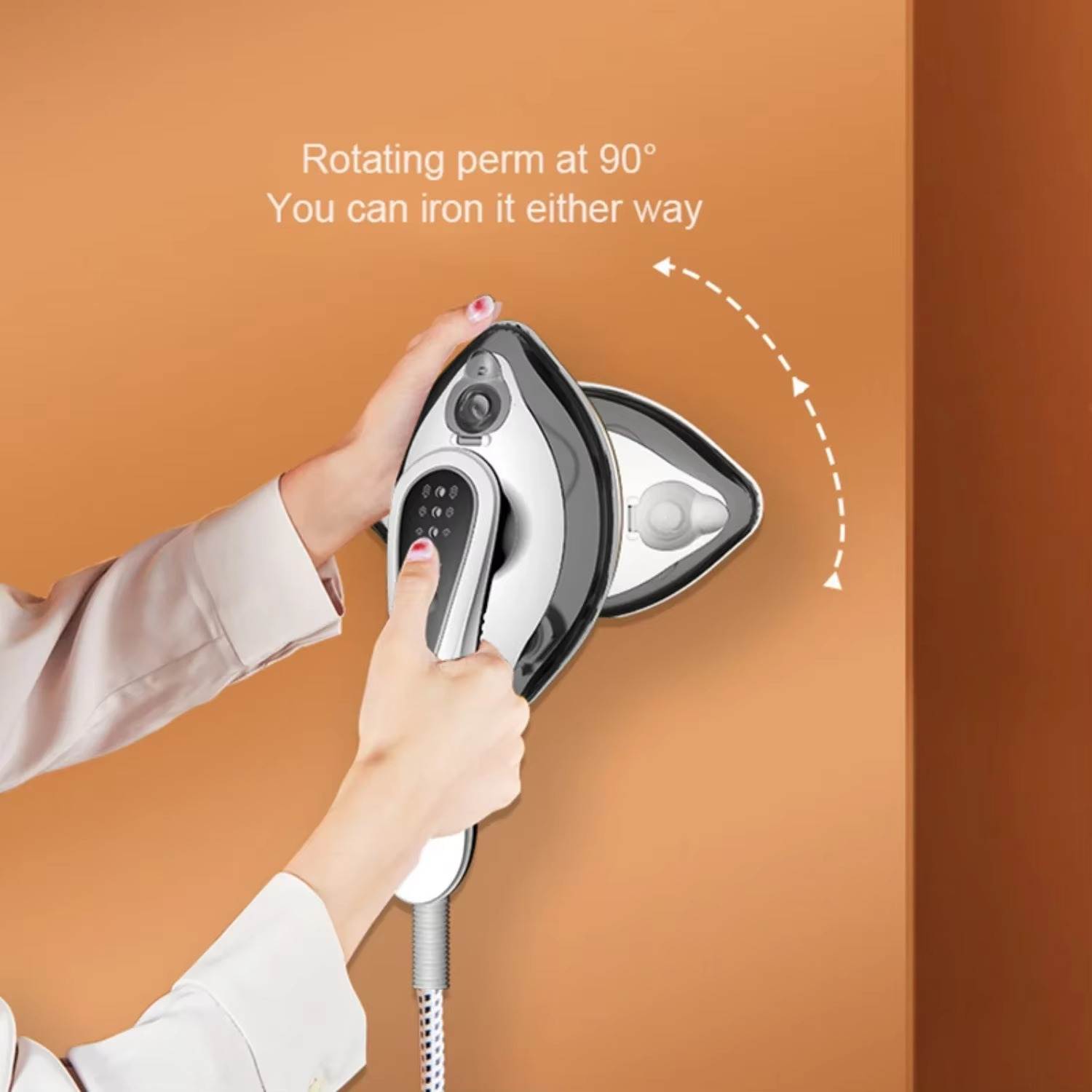Handheld 1100W Garment Steamer Iron Portable Steam Cleaner for Cloth Home Electric Hanging Mite Removal Steamer Garment EU/US