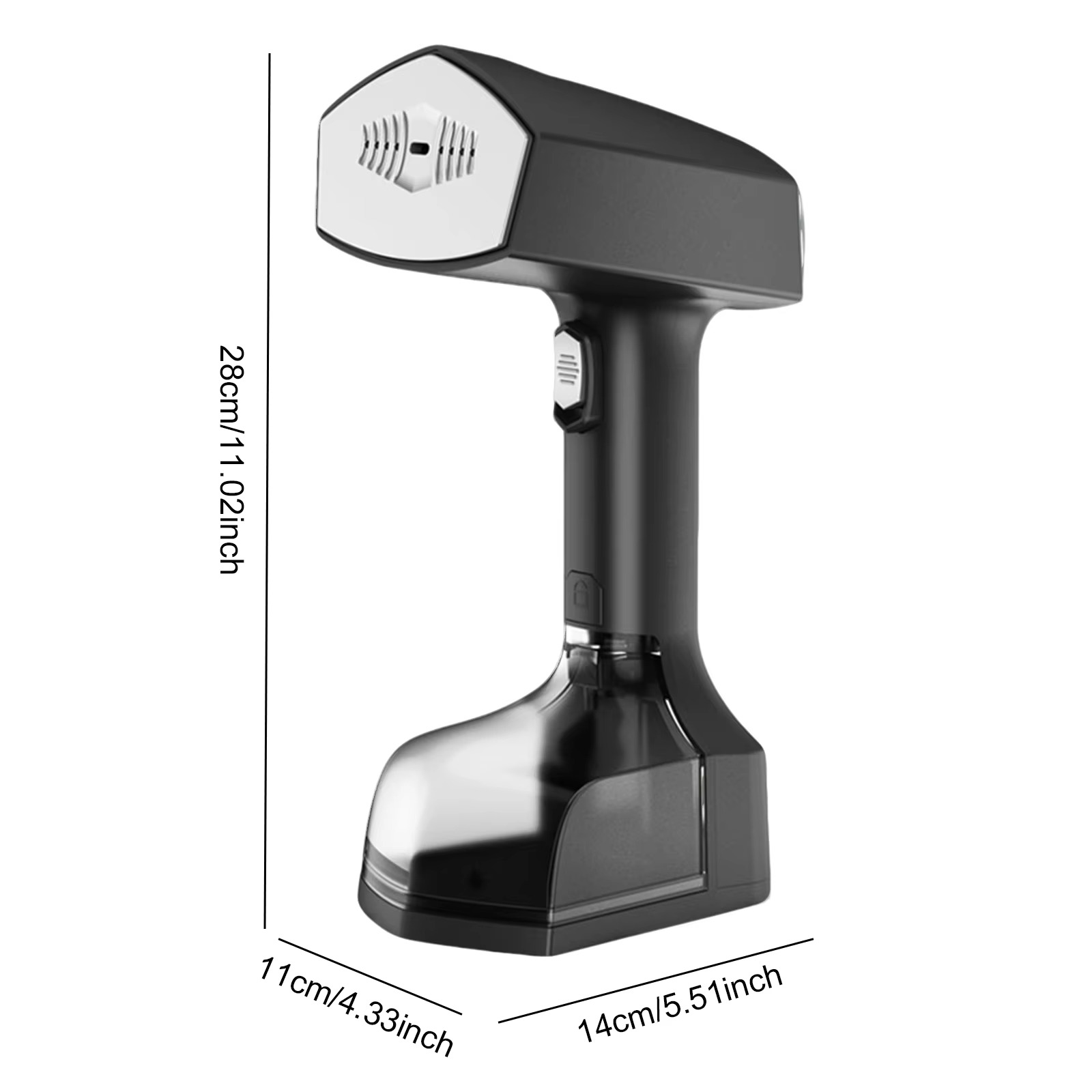 Fabric Steamer Fast Heat-up Clothing Steamer with Large 350ml Tank Portable Travel Steam Iron for Home & Travel