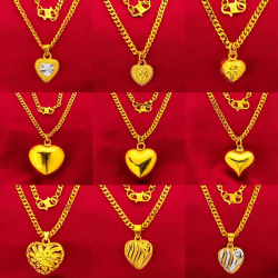 24K Gold S-Clasp Flat Chain | AU999 Pure Gold, 3mm ultra-thin flat design, 50cm length, mirror finish, perfect for layering