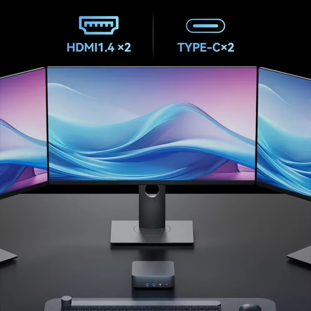 2025 Windows 11 Intel Core i9 8950HK Desktop PC i3 6100 Pocket Computer 16GB RAM 1TB 2TB SSD M.2 minipc 60Hz 1000M Ethernet