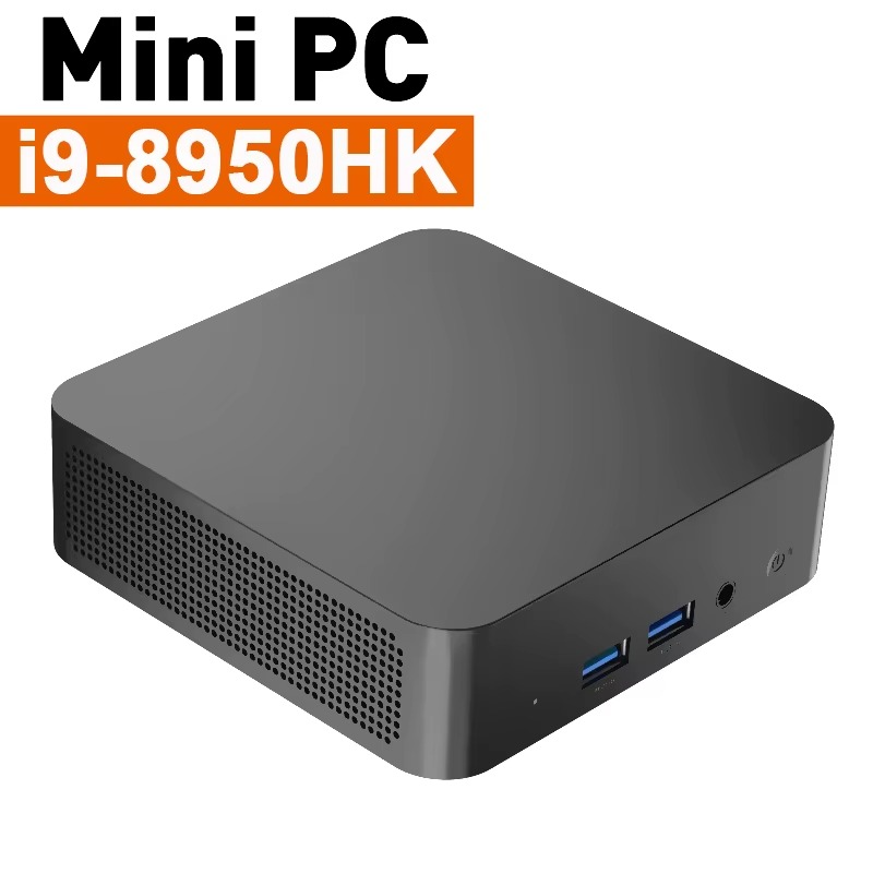 2025 Windows 11 Intel Core i9 8950HK Desktop PC i3 6100 Pocket Computer 16GB RAM 1TB 2TB SSD M.2 minipc 60Hz 1000M Ethernet