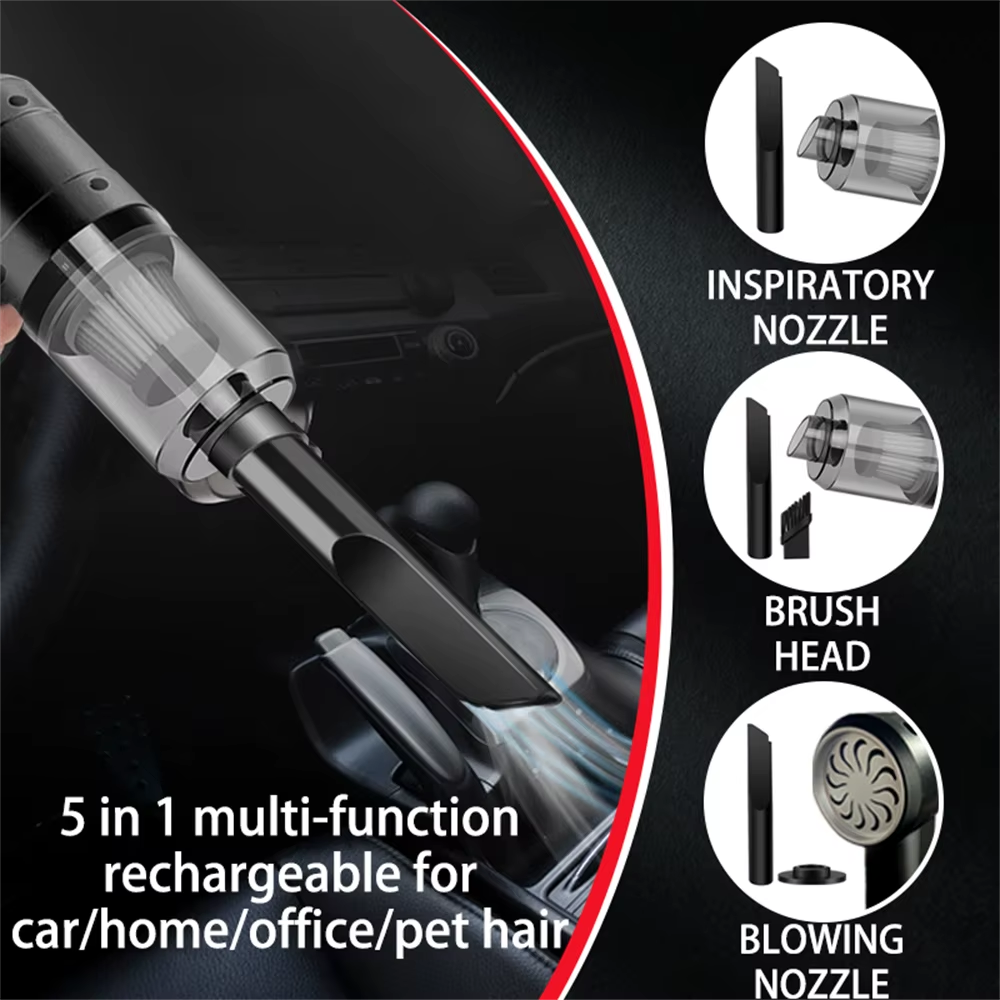 Portable Small Vacuum Cleaner For Multi Purpose Vehicles Small Household Pump Handheld Car Vacuum Cleaner