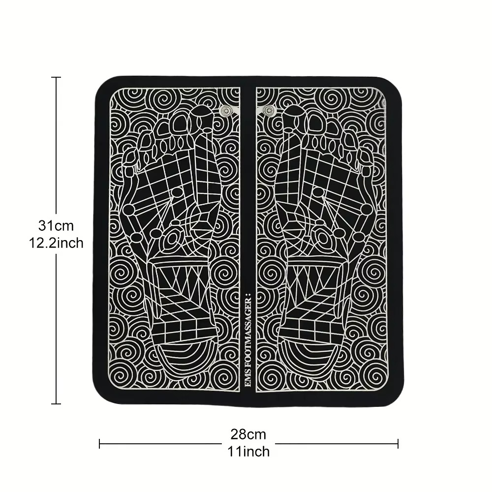 Electric Foot Massager Pad Muscle Massage Relaxation Trainer For Massage Fitness Outdoor Sport Home Family Relax