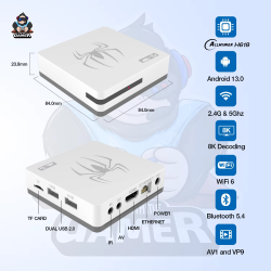 New Dual System TV Game BOX G7 8K 3D Arcade Games Player 36000+ Games 64g Retro Classic Game Consol 2.4G Wireless Controller