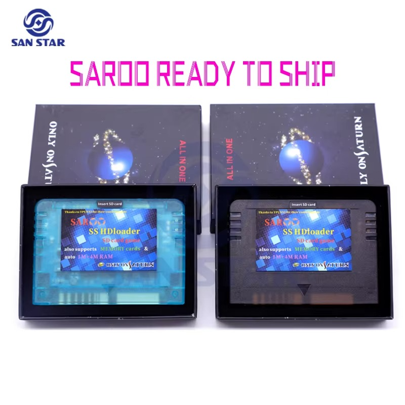 SEGA Saturn SAROO 0.7 Firmware SS Arcade Console HDLoader Fast Reading Game Reader TF/SD Card Direct Reading Without CD NEO GEO