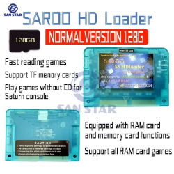 SEGA Saturn SAROO 0.7 Firmware SS Arcade Console HDLoader Fast Reading Game Reader TF/SD Card Direct Reading Without CD NEO GEO