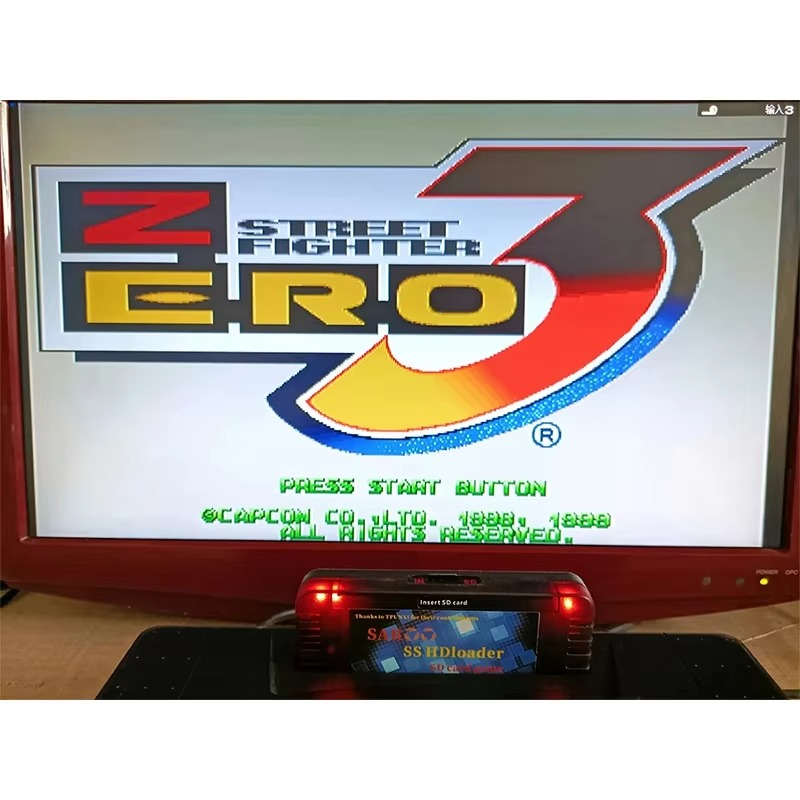 SEGA Saturn SAROO 0.7 Firmware SS Arcade Console HDLoader Fast Reading Game Reader TF/SD Card Direct Reading Without CD NEO GEO