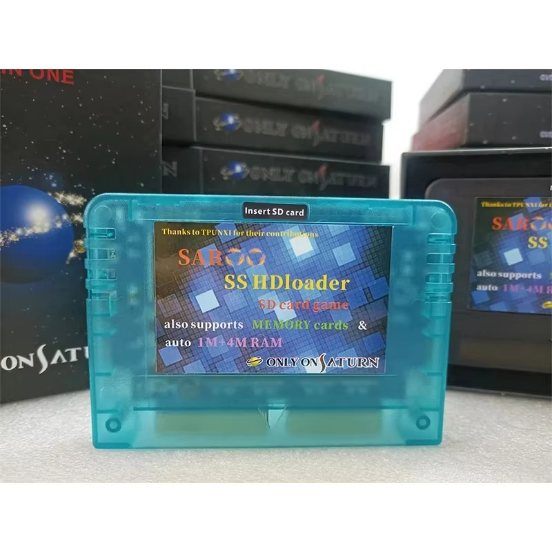 SEGA Saturn SAROO 0.7 Firmware SS Arcade Console HDLoader Fast Reading Game Reader TF/SD Card Direct Reading Without CD NEO GEO