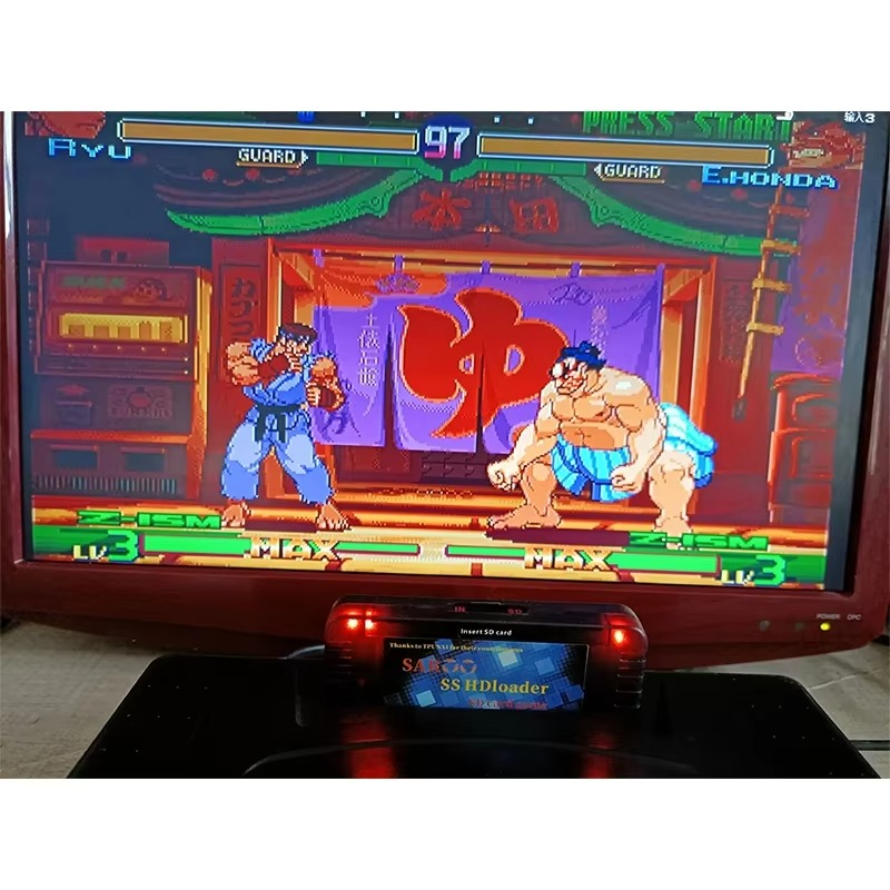 SEGA Saturn SAROO 0.7 Firmware SS Arcade Console HDLoader Fast Reading Game Reader TF/SD Card Direct Reading Without CD NEO GEO
