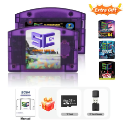 SummerCart64 Open Source N64 Game Card For Nintendo 64 Game Console With Simulator Function Compatibility 5400+ games