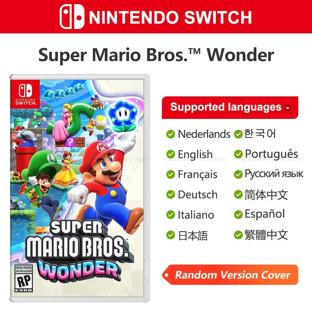 Super Mario Bros. Wonder Nintendo Switch Game Deals 100% Official Original Physical Game Card Action Genre for Switch OLED Lite
