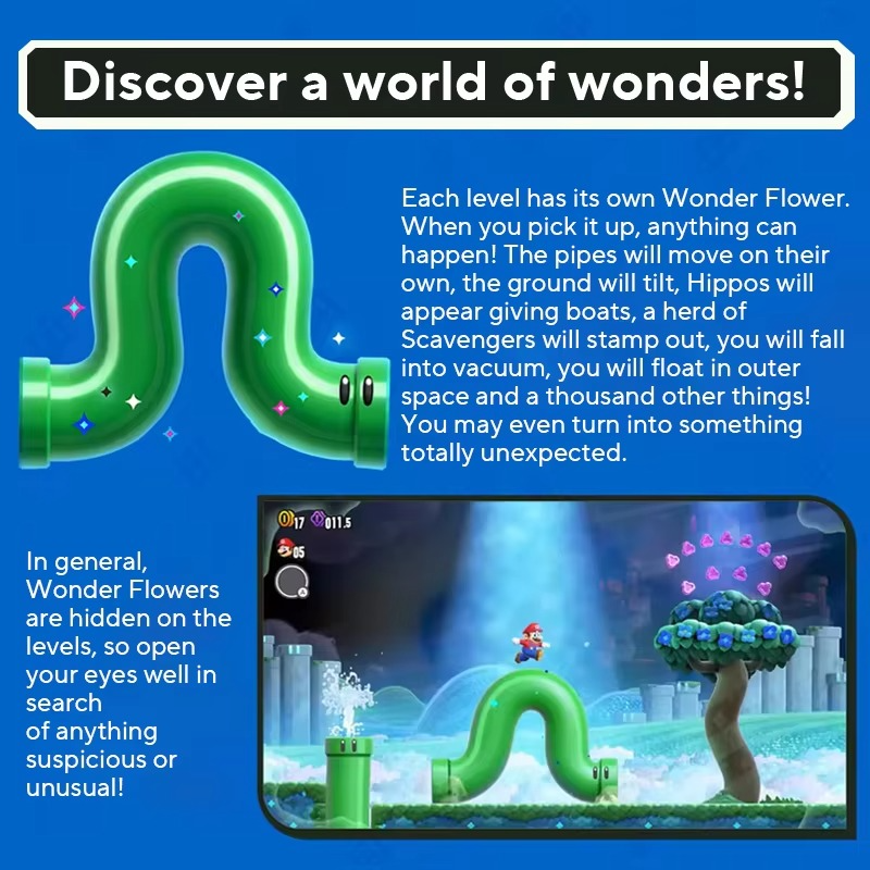 Super Mario Bros. Wonder Nintendo Switch Game Deals 100% Official Original Physical Game Card Action Genre for Switch OLED Lite