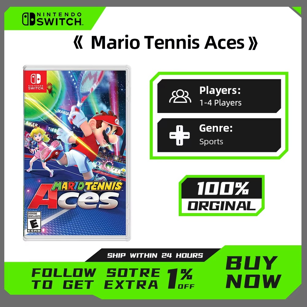 MARIO TENNIS ACES NINTENDO SWITCH game Physical