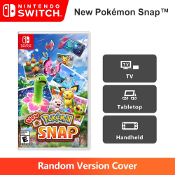 New Pokemon Snap Nintendo Switch Game Deals Original Physical Game Card Simulator Game Genre for Switch OLED Lite Console
