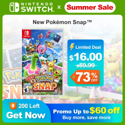 New Pokemon Snap Nintendo Switch Game Deals Original Physical Game Card Simulator Game Genre for Switch OLED Lite Console