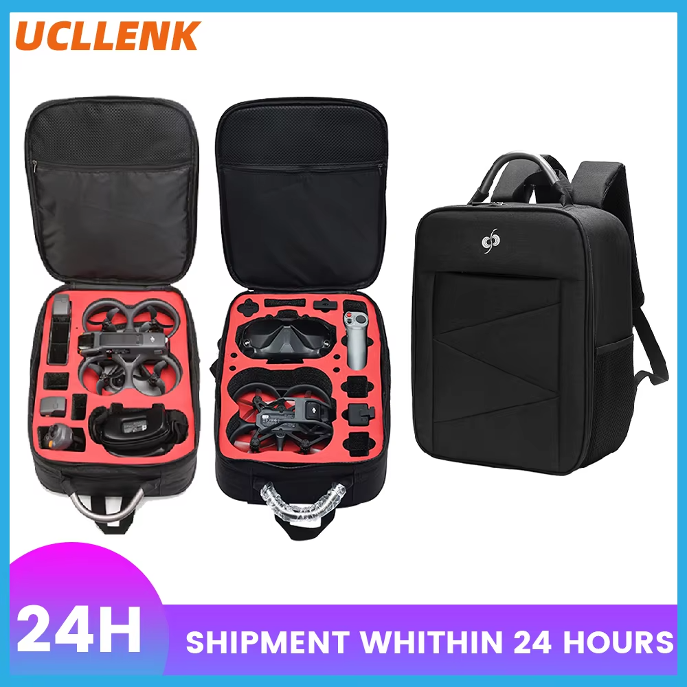 Bagpack For DJI Avata/Avata 2 Flight Glasses 3/2 Drone Accessories Large Capacity Storage Bag