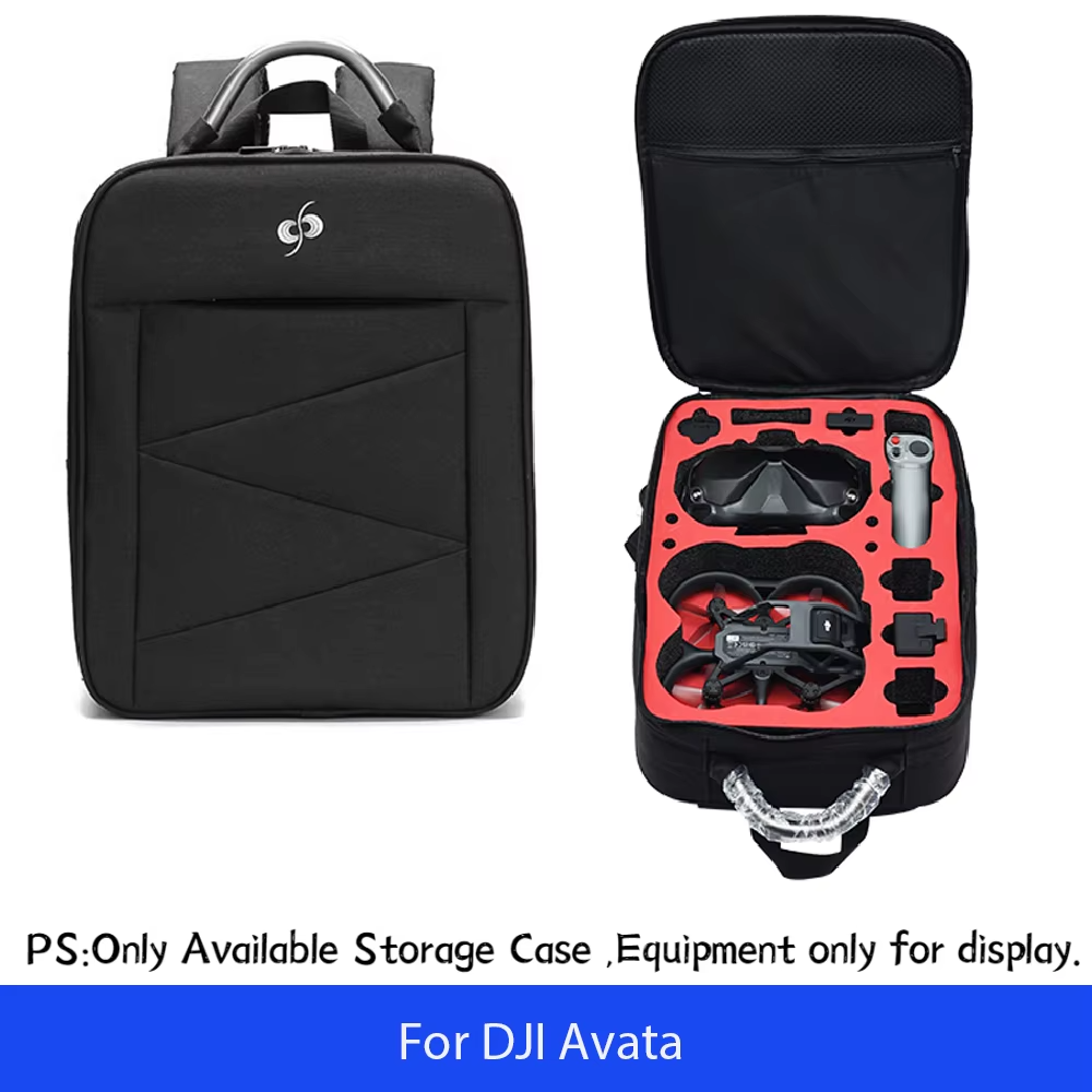 Bagpack For DJI Avata/Avata 2 Flight Glasses 3/2 Drone Accessories Large Capacity Storage Bag