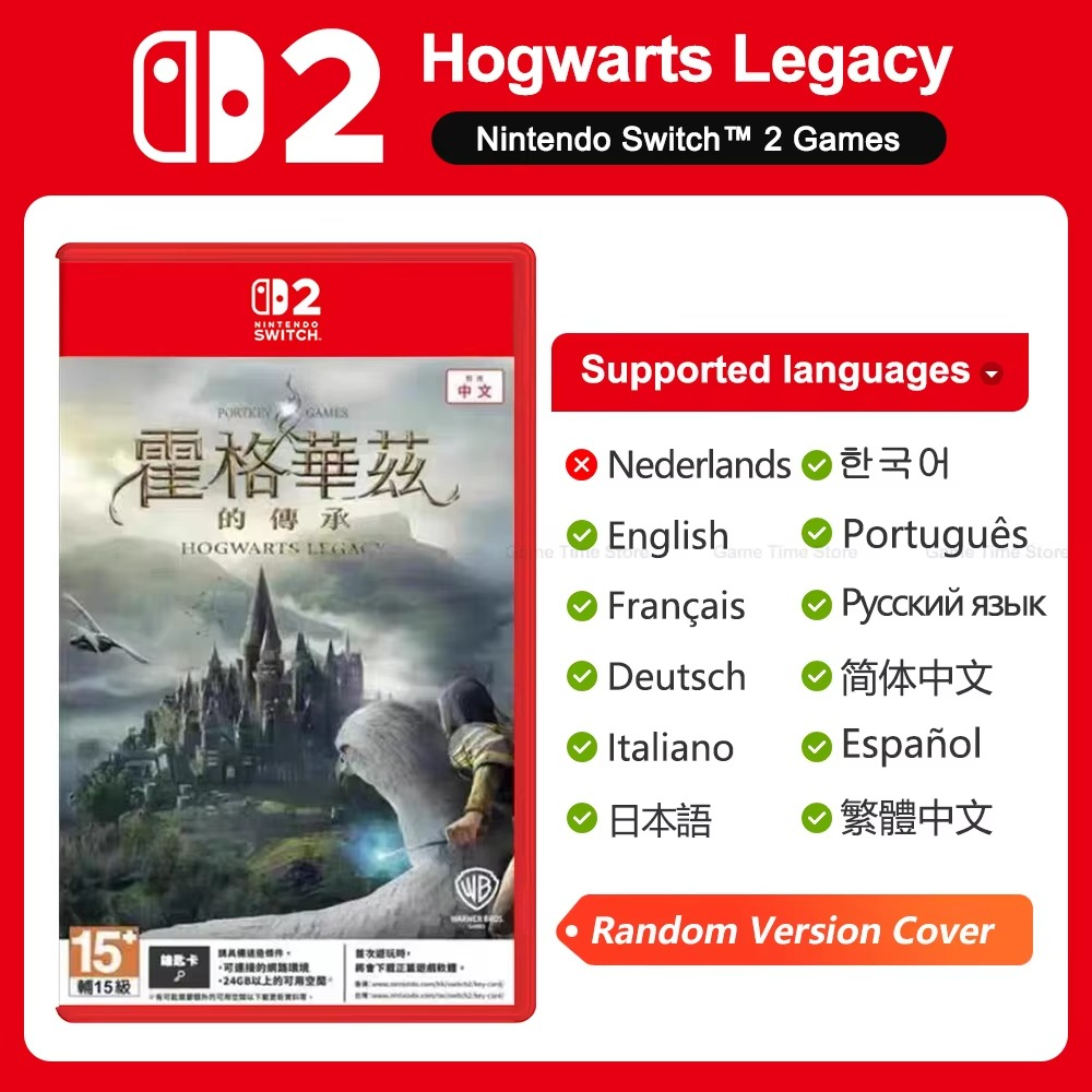 Nintendo Switch 2 Hogwarts Legacy Juegos Games Deals 100% New Original Physical Game Card Nintendo Game Key Card for Switch 2