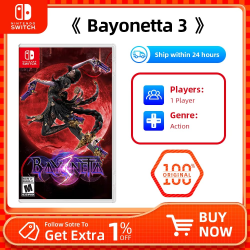 Bayonetta 3 - Nintendo Swtich Game Deals Games Cartridge Physical Card  Support TV Tabletop Handheld Mode
