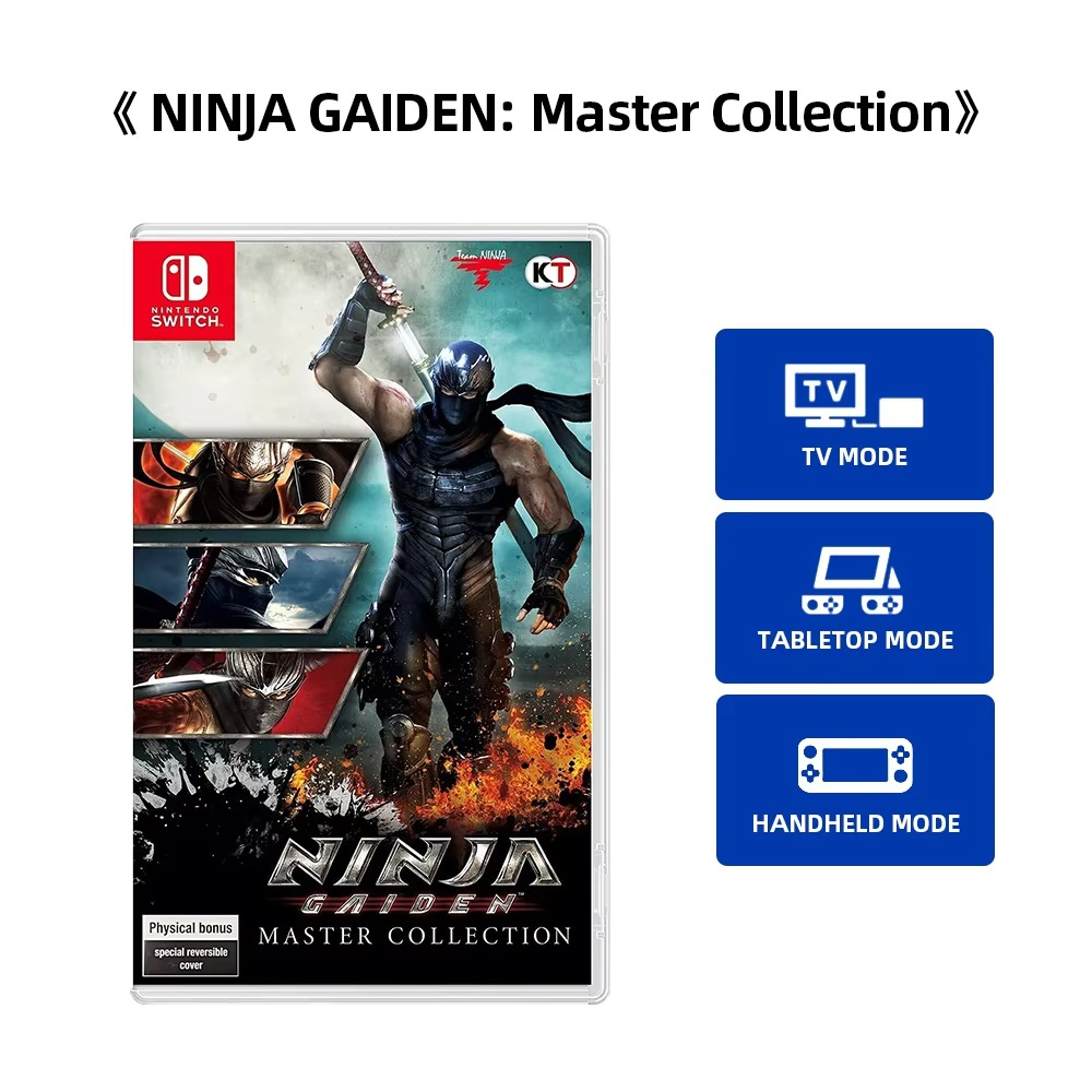 Nintendo Swtich - NINJA GAIDEN : Master Collection - Game Deals Games Cartridge Physical Card
