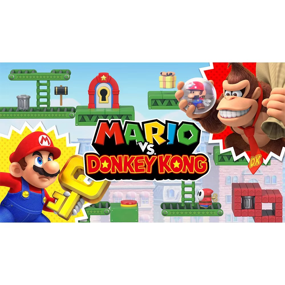 Mario Vs. Donkey kong - Nintendo Switch Game Deals 100% Original Games Cartridge Physical Card Support TV Tabletop Handheld