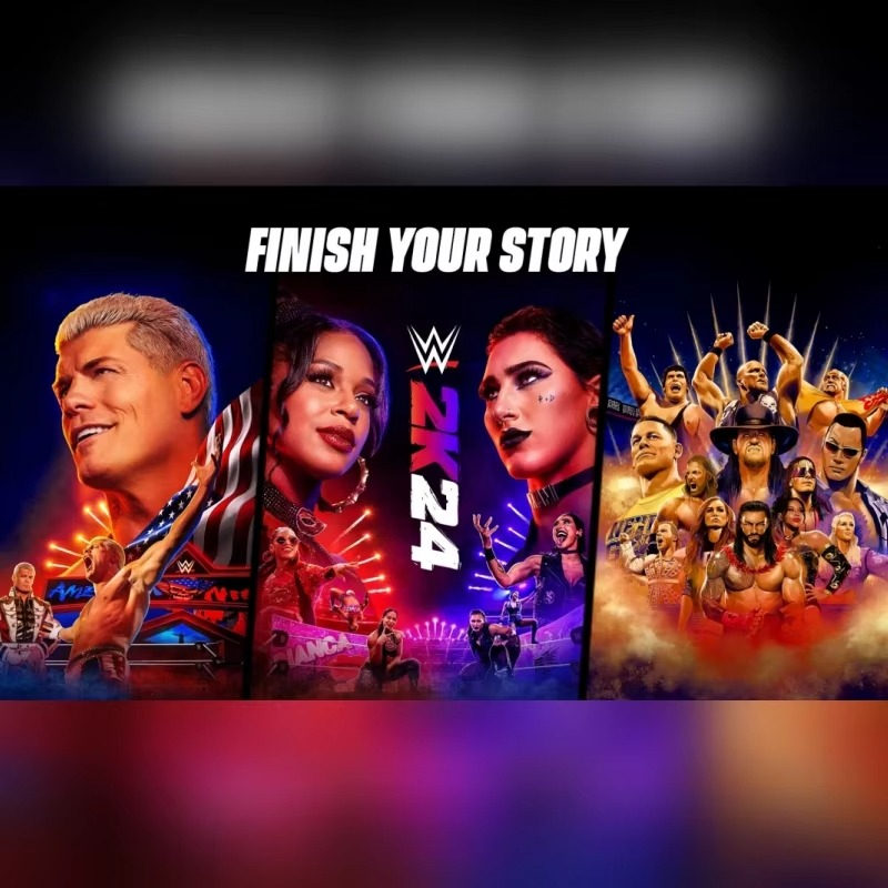 Sony Playstatio5 PS5 Genuine New Game CD WWE 2K24 PS5 SONY Playstatio5 Game Deals Card WWE 2K24