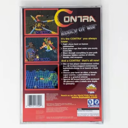 Saturn Copy Disc Game Contra Legacy of War With Manual Unlock SS Console Game Optical Drive Retro Video Direct Reading Game