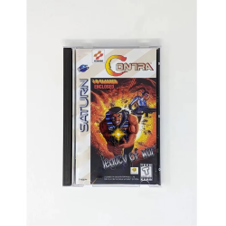 Saturn Copy Disc Game Contra Legacy of War With Manual Unlock SS Console Game Optical Drive Retro Video Direct Reading Game