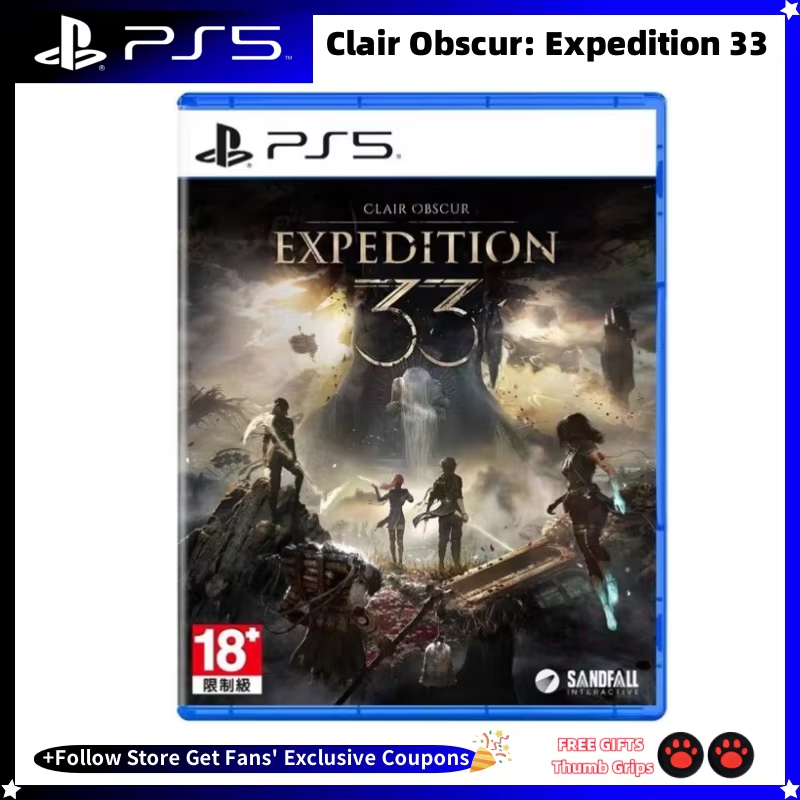 PS5 Game CD Clair Obscur: Expedition 33 Sony Playstation 5 Brand New Playstation5 Game Card Ps5 Games Clair Obscur Expedition 33