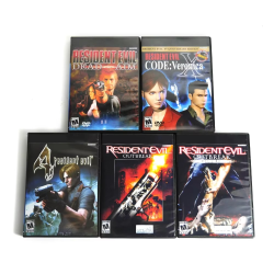 PS2 Resident Evil Series With Manual Copy Game Disc Unlock Console Station2 Retro Optical Driver Direct Reading Video Game Parts