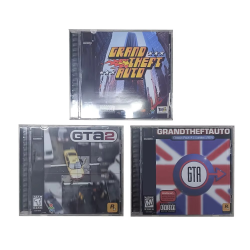 PS1 gta series With Manual Copy Disc Game Unlock Console Station 1 Retro Optical Driver Video Game Parts