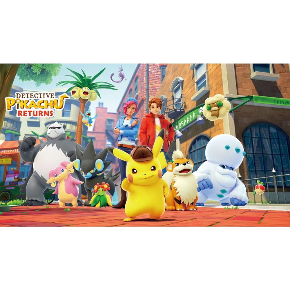 Detective Pikachu Returns Nintendo Switch Game Deals 100% Original Physical Game Card Single Player Adventure Genre for Switch