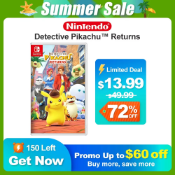 Detective Pikachu Returns Nintendo Switch Game Deals 100% Original Physical Game Card Single Player Adventure Genre for Switch