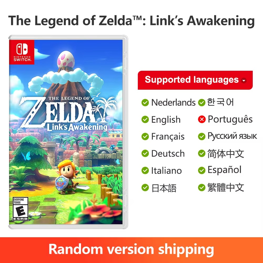 The Legend of Zelda Link's Awakening Nintendo Switch Game Deals 100% Original Physical Game Card Adventure Genre for Switch OLED