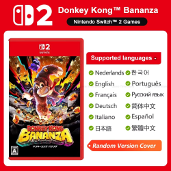 Nintendo Switch 2 Donkey Kong Bananza Juegos Games Deals 100% New Original Physical Game Card Support 1-2 Players for Switch 2
