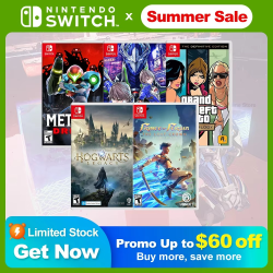 Juegos Nintendo Switch Games Ofertas Metroid Dread Astral Chain GTA Grand Theft Auto Hogwarts Legacy Xenoblade 3 Prince Persia